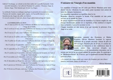 calendrier des Anges 2025