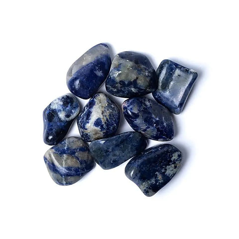 Sodalite pierres polies