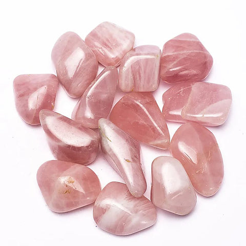 Quartz rose pierres polies