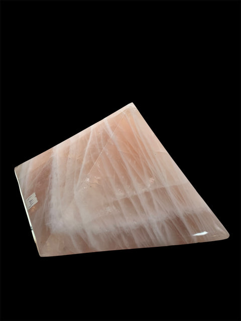 Pyramide geante Quartz Rose