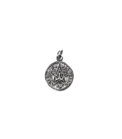 Pendentif Pentagramme en Argent massif