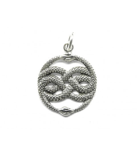 Pendentif Vouivre en Argent massif