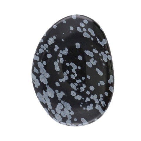 Obsidienne neige palet plat