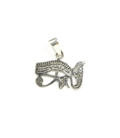 Pendentif œil d'Horus en Argent massif