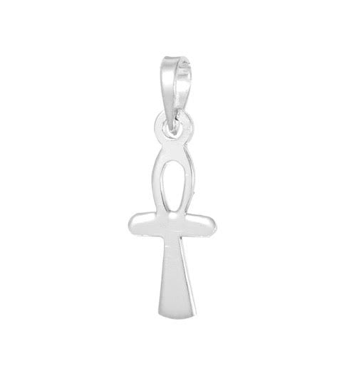 Pendentif croix de vie Ankh en Argent massif